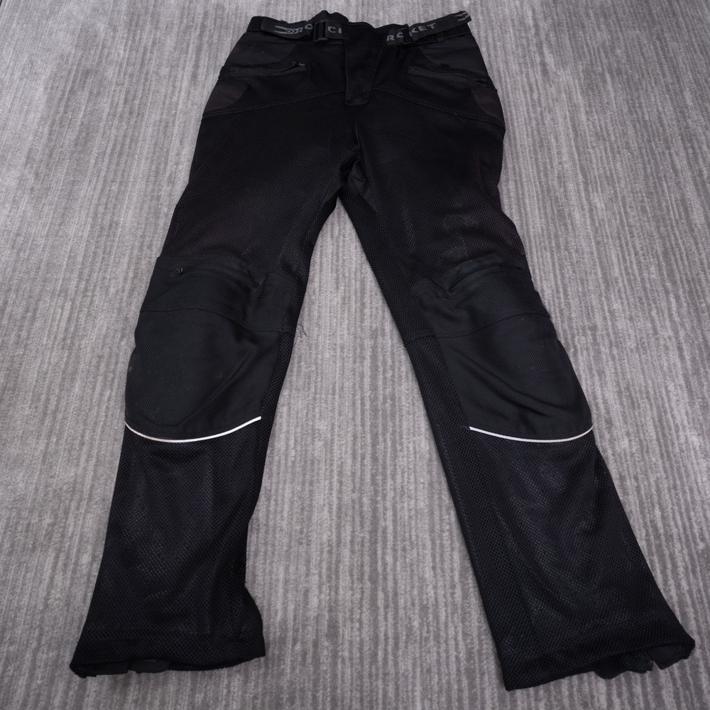 Joe Rocket Motorcycle Pants Mens L Black Excellent Mesh Riding Gear